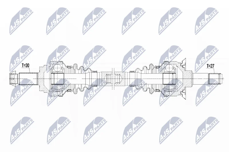 Pogonska gred NTY NPW-BM-101