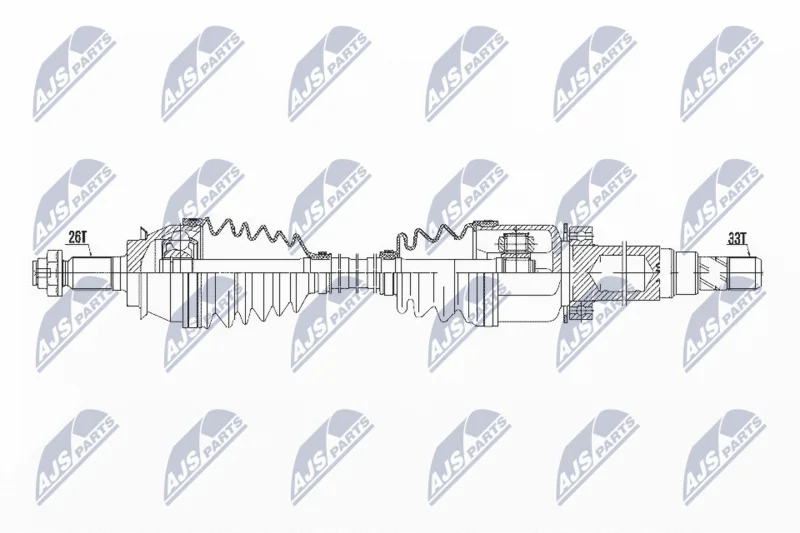 Drive Shaft NTY NPW-BM-131