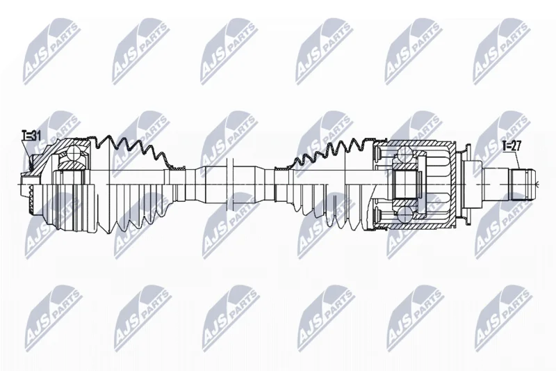 Pogonska gred NTY NPW-BM-182