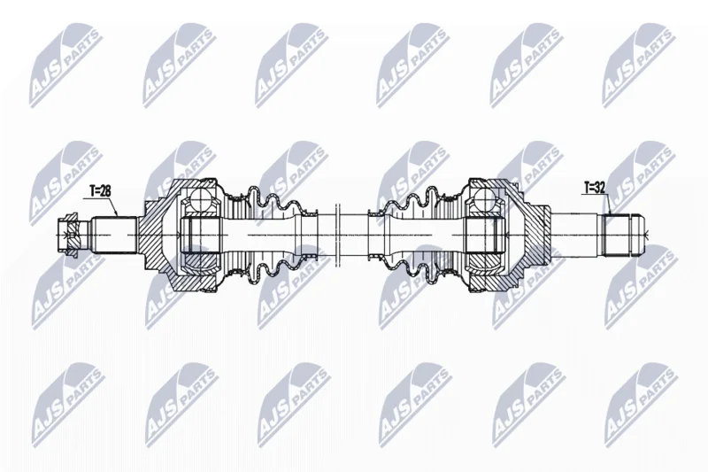 Drive Shaft NTY NPW-BM-195