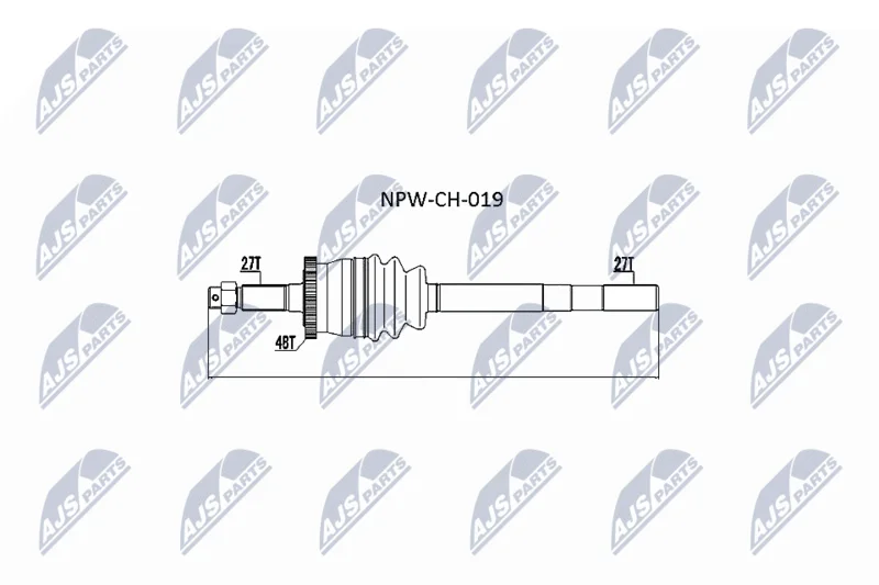 Pogonska gred NTY NPW-CH-019