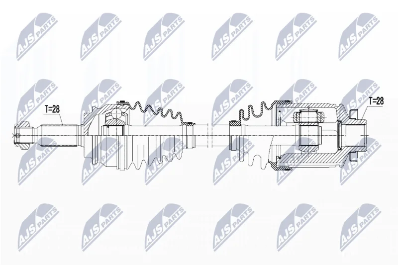 Pogonska gred NTY NPW-CH-054