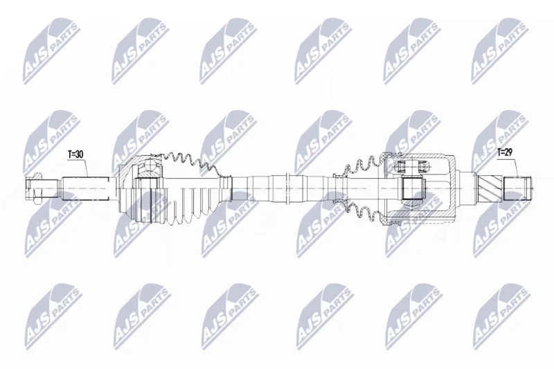 Drive Shaft NTY NPW-CH-078