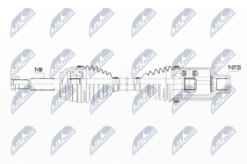 Pogonska gred NTY NPW-CH-082