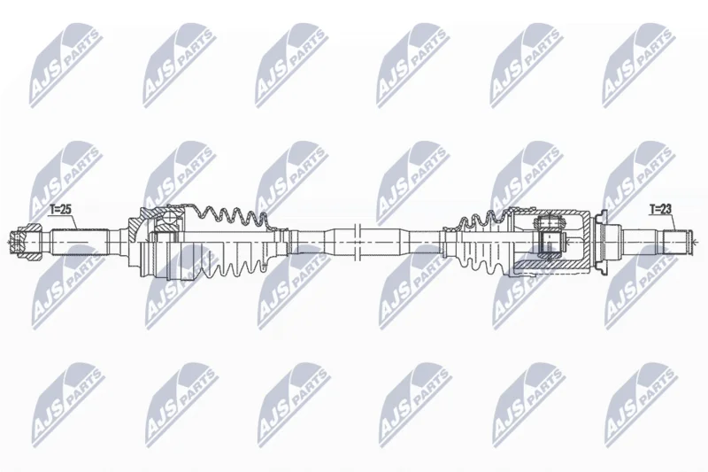 Pogonska gred NTY NPW-CH-092
