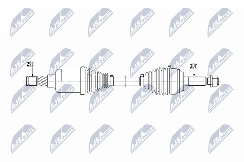 Pogonska gred NTY NPW-CH-118