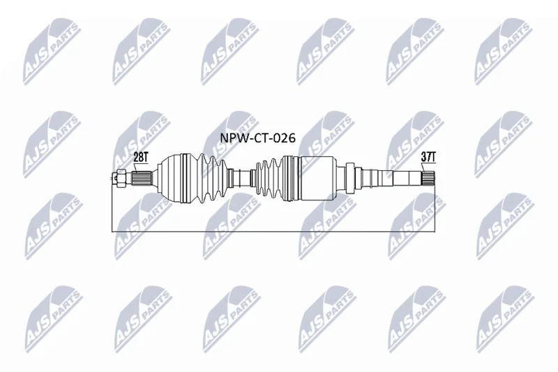 Pogonska gred NTY NPW-CT-026
