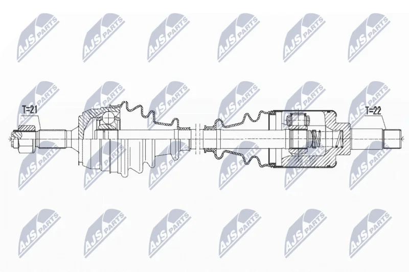 Pogonska gred NTY NPW-CT-065