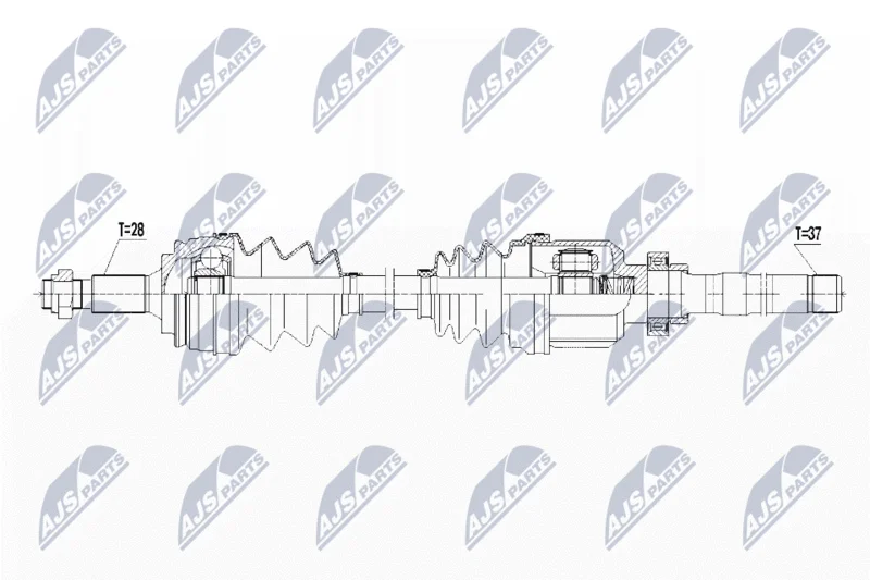 Pogonska gred NTY NPW-CT-073