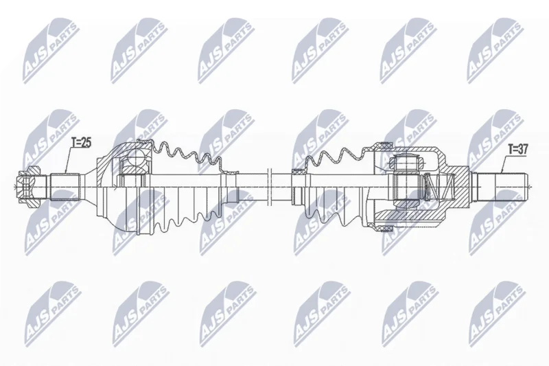 Pogonska gred NTY NPW-CT-101