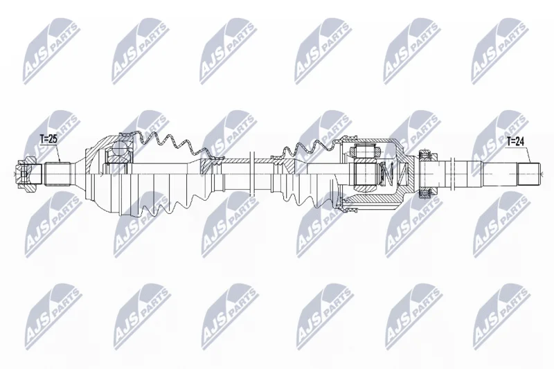 Pogonska gred NTY NPW-CT-105