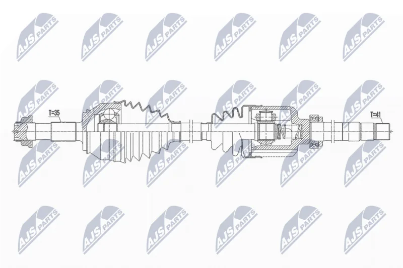 Pogonska gred NTY NPW-CT-119