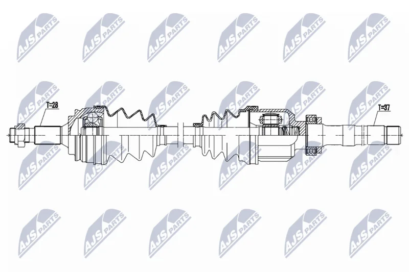 Pogonska gred NTY NPW-CT-123