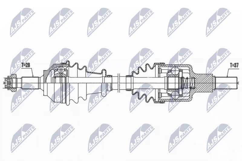 Pogonska gred NTY NPW-CT-133