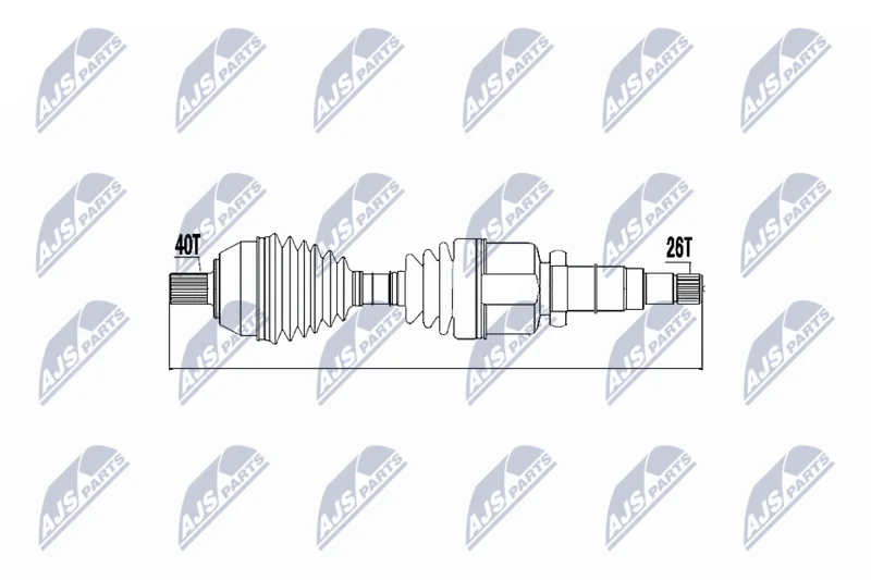 Pogonska gred NTY NPW-FR-049