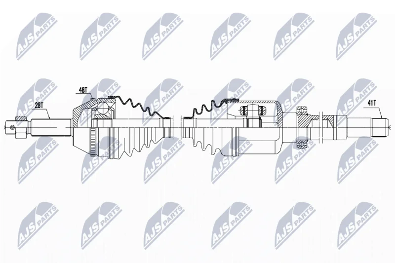 Drive Shaft NTY NPW-FR-063