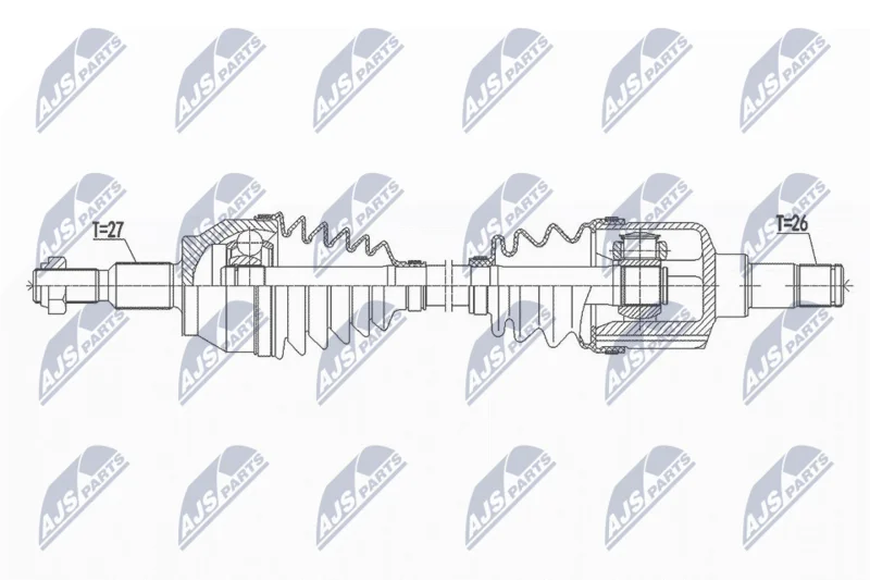 Drive Shaft NTY NPW-FR-109