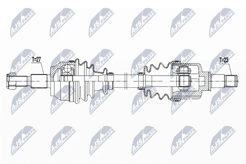 Pogonska gred NTY NPW-FR-121