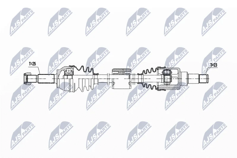 Pogonska gred NTY NPW-FR-171