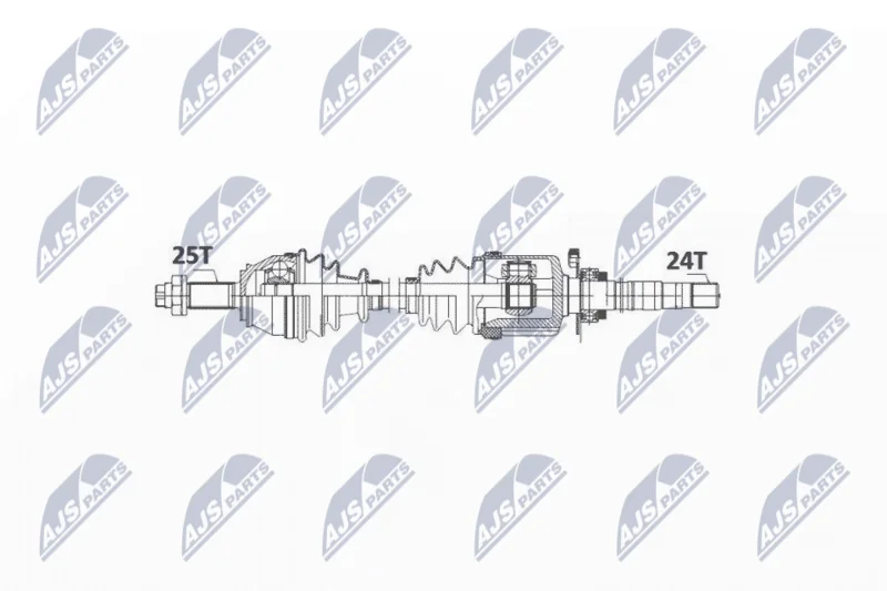 Pogonska gred NTY NPW-FT-017