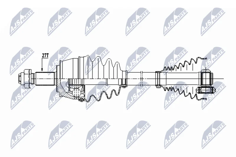 Pogonska gred NTY NPW-FT-035
