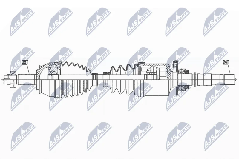 Pogonska gred NTY NPW-FT-053