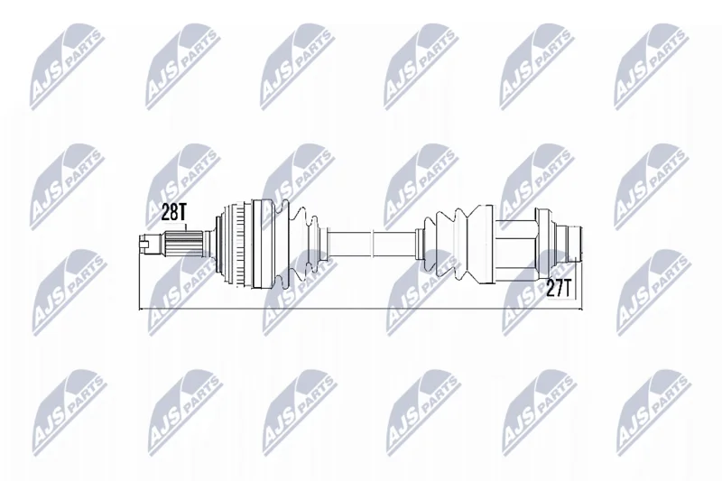 Pogonska gred NTY NPW-HD-036