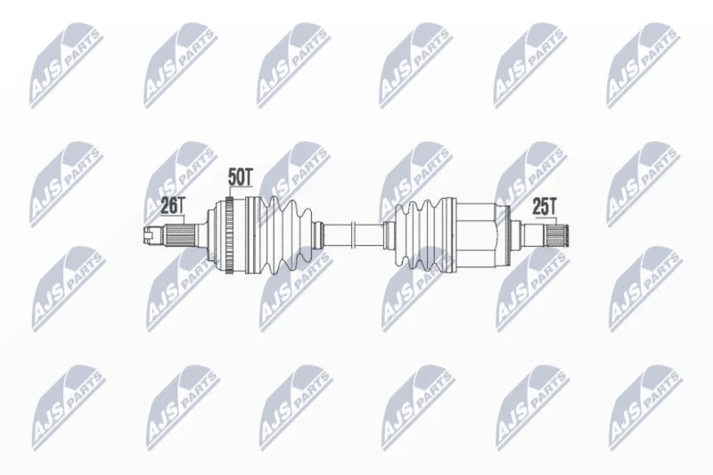 Pogonska gred NTY NPW-HD-040