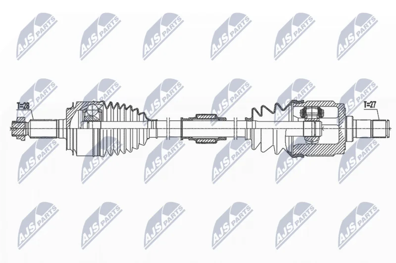Pogonska gred NTY NPW-HD-073