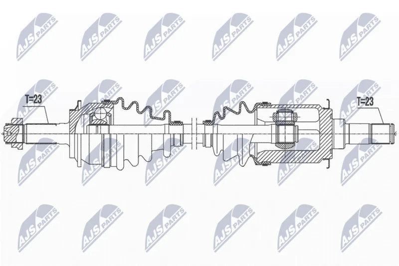 Pogonska gred NTY NPW-HD-079