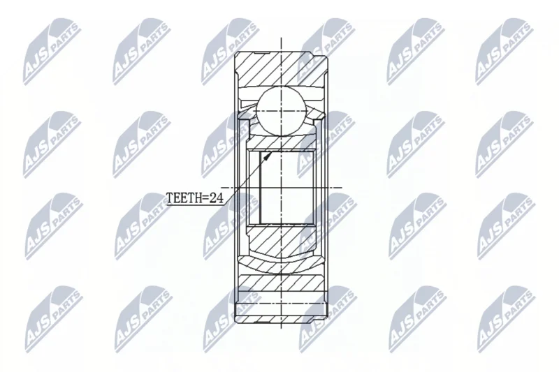 Komplet sklepov, pogonska gred NTY NPW-HY-521