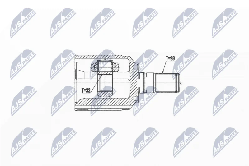 Komplet sklepov, pogonska gred NTY NPW-HY-538