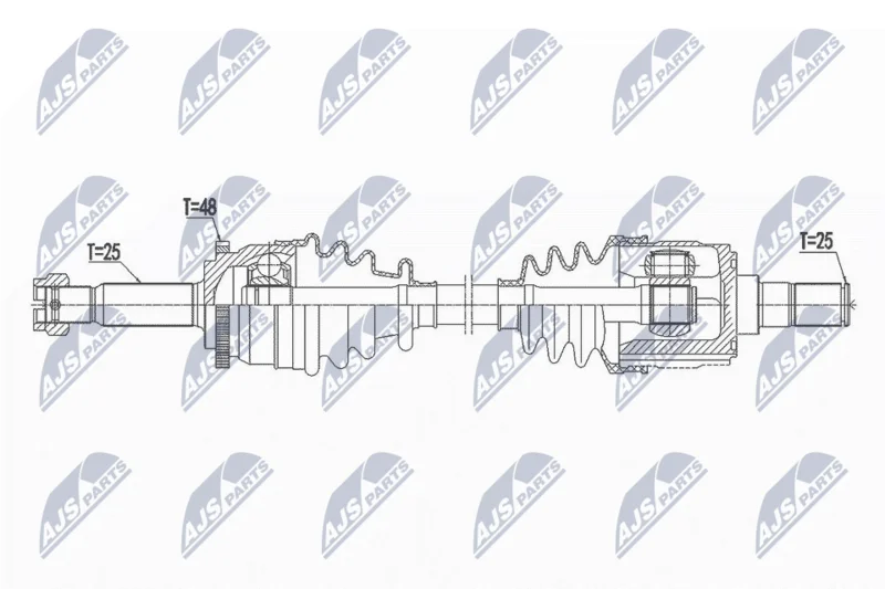 Pogonska gred NTY NPW-HY-549