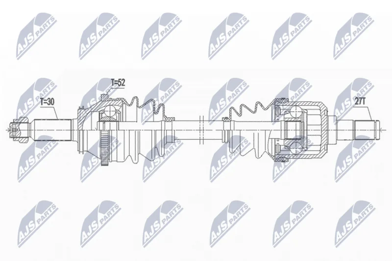 Pogonska gred NTY NPW-HY-601