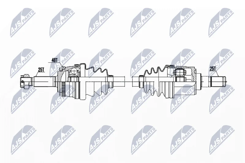 Drive Shaft NTY NPW-HY-603