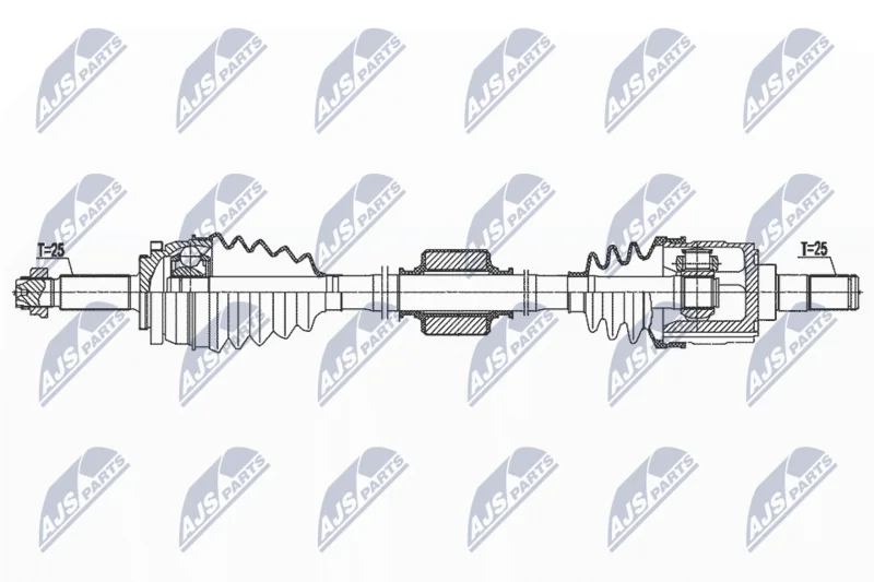 Drive Shaft NTY NPW-HY-617
