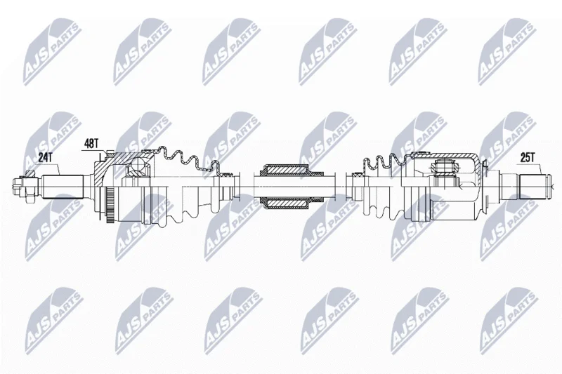 Pogonska gred NTY NPW-HY-622
