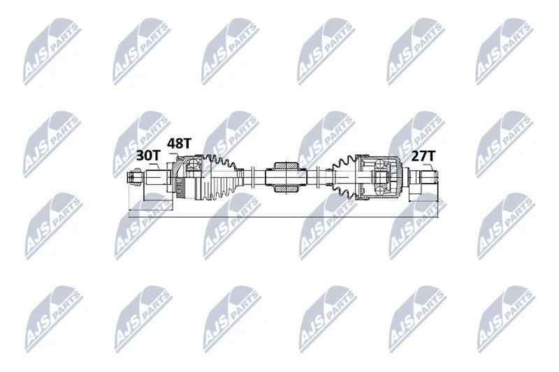 Pogonska gred NTY NPW-KA-327