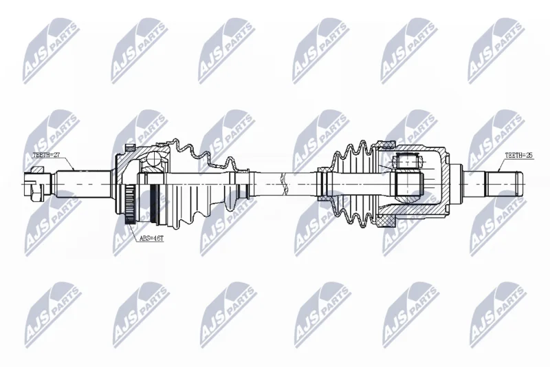Pogonska gred NTY NPW-KA-343