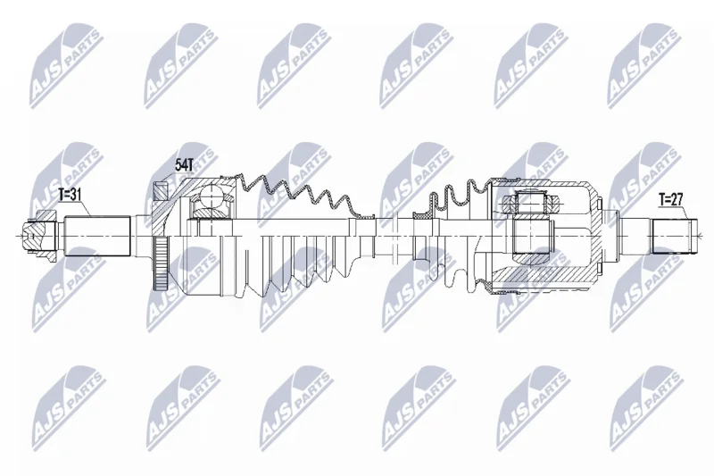 Drive Shaft NTY NPW-KA-360