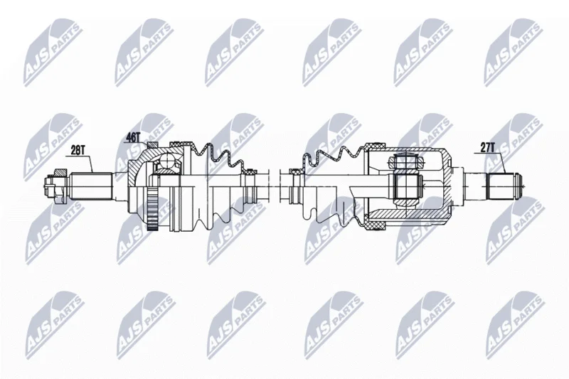 Pogonska gred NTY NPW-KA-386