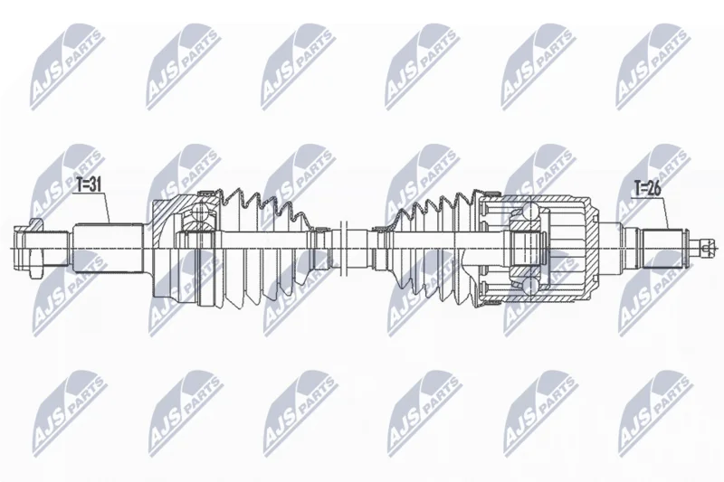 Pogonska gred NTY NPW-LR-027