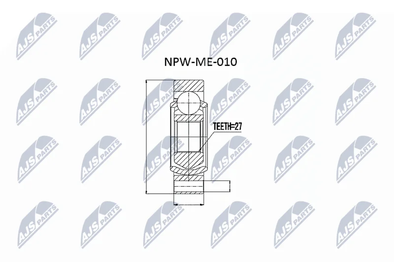 Komplet sklepov, pogonska gred NTY NPW-ME-010