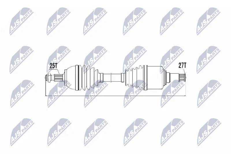 Pogonska gred NTY NPW-ME-017