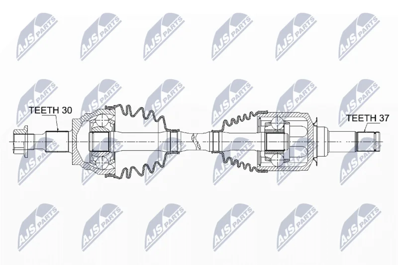 Pogonska gred NTY NPW-ME-047