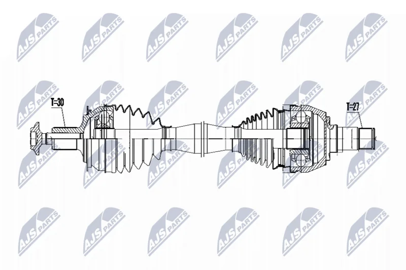 Drive Shaft NTY NPW-ME-065