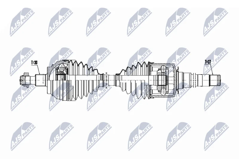 Pogonska gred NTY NPW-ME-069