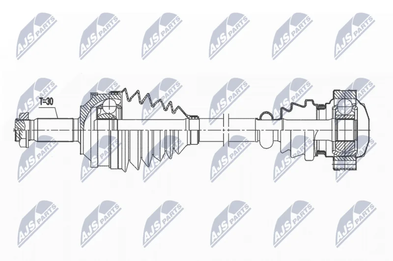 Drive Shaft NTY NPW-ME-128