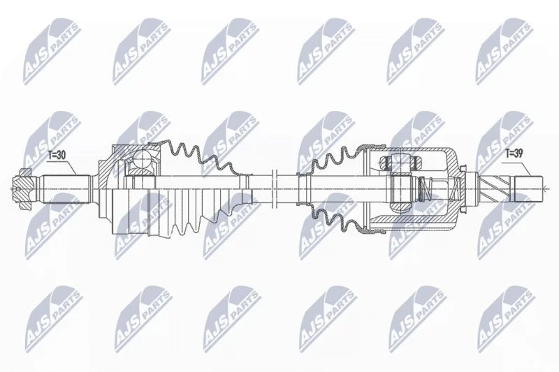 Drive Shaft NTY NPW-ME-150