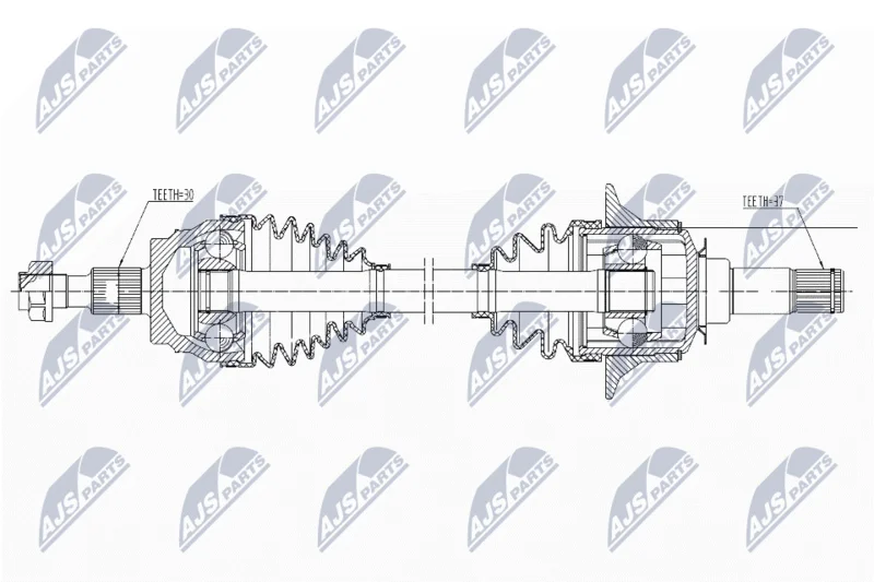 Pogonska gred NTY NPW-ME-162